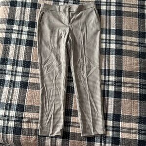 Rachel Zoe Houndstooth Brown Pants